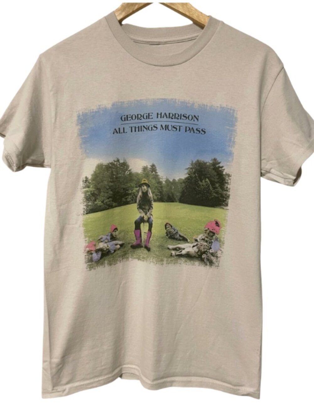 George Harrison All Things Must Pass Music Classic Album Rock Band Tee New Small